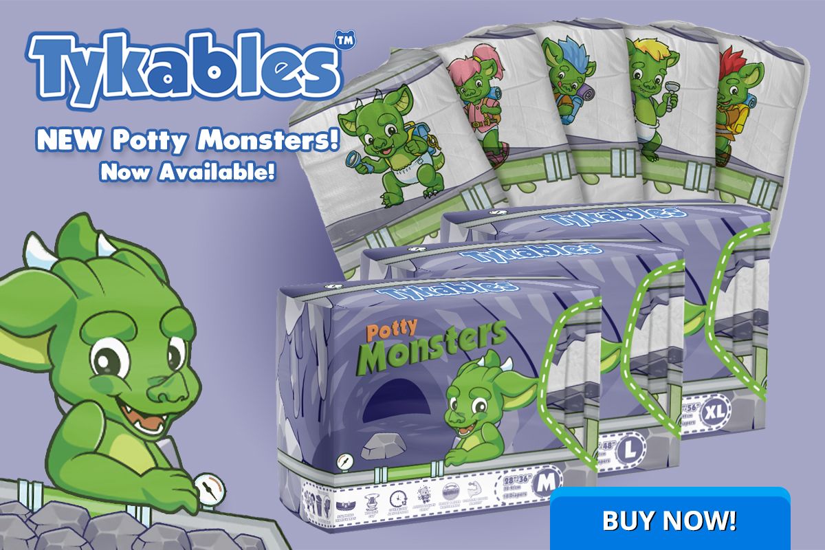 Tykables Potty Monsters - Now Available!